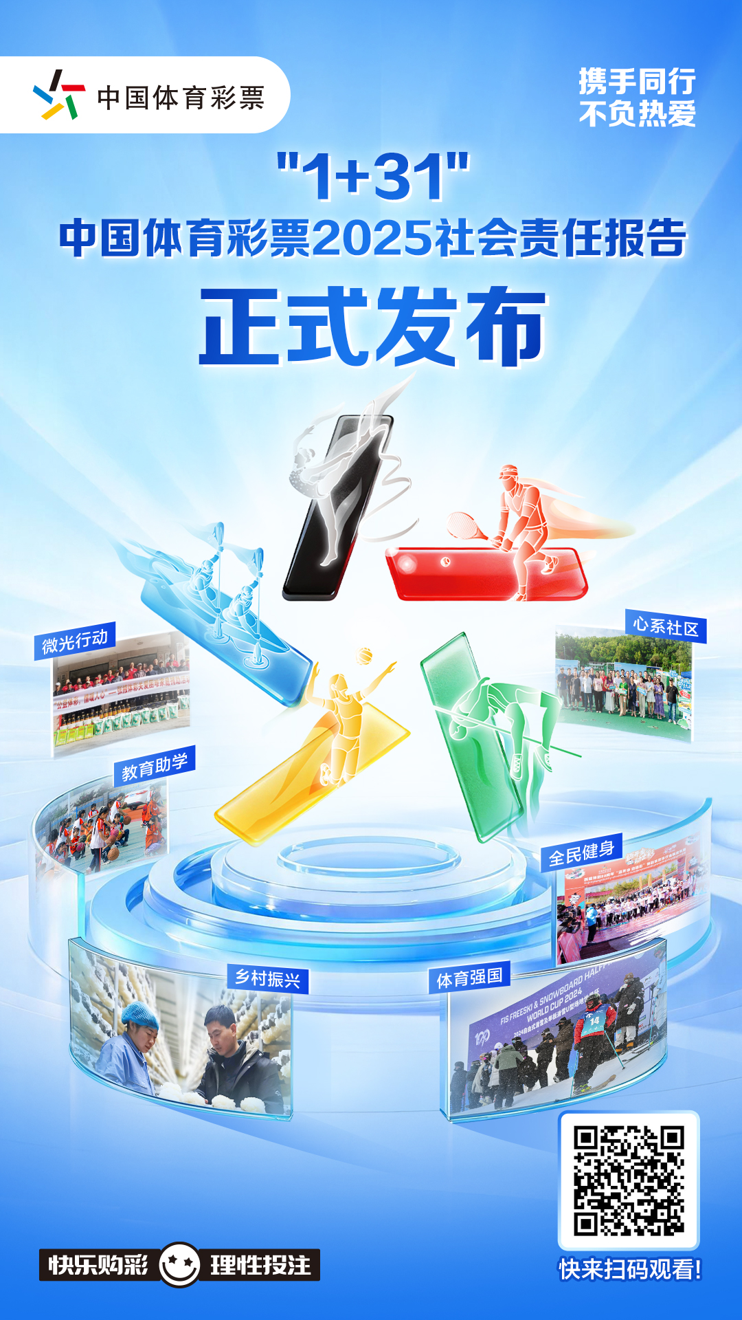 《中国体育彩票2025社会责任报告》正式发布海报（有二维码）.jpg